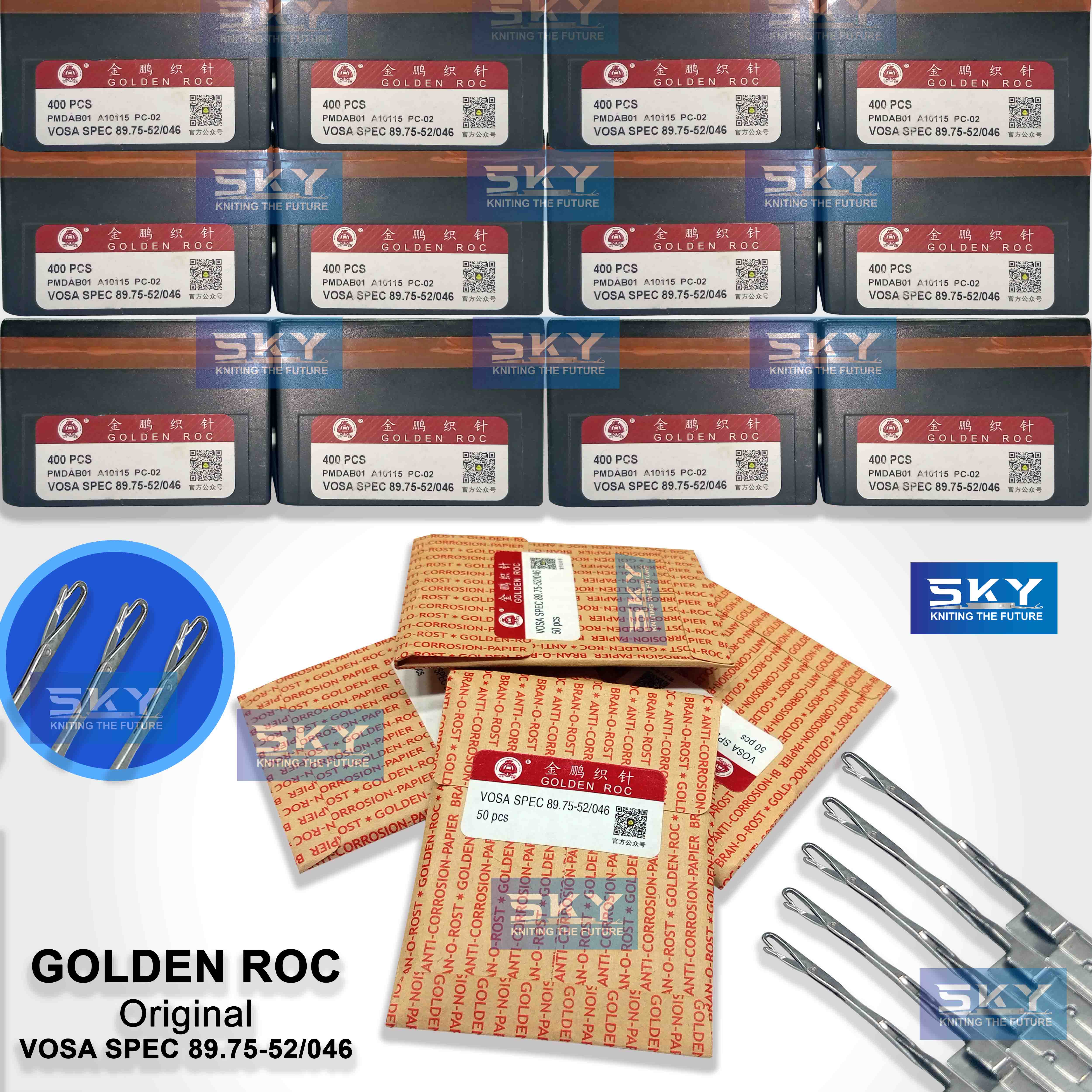 GOLDEN ROC Original VOSA SPEC 89.75-52/046