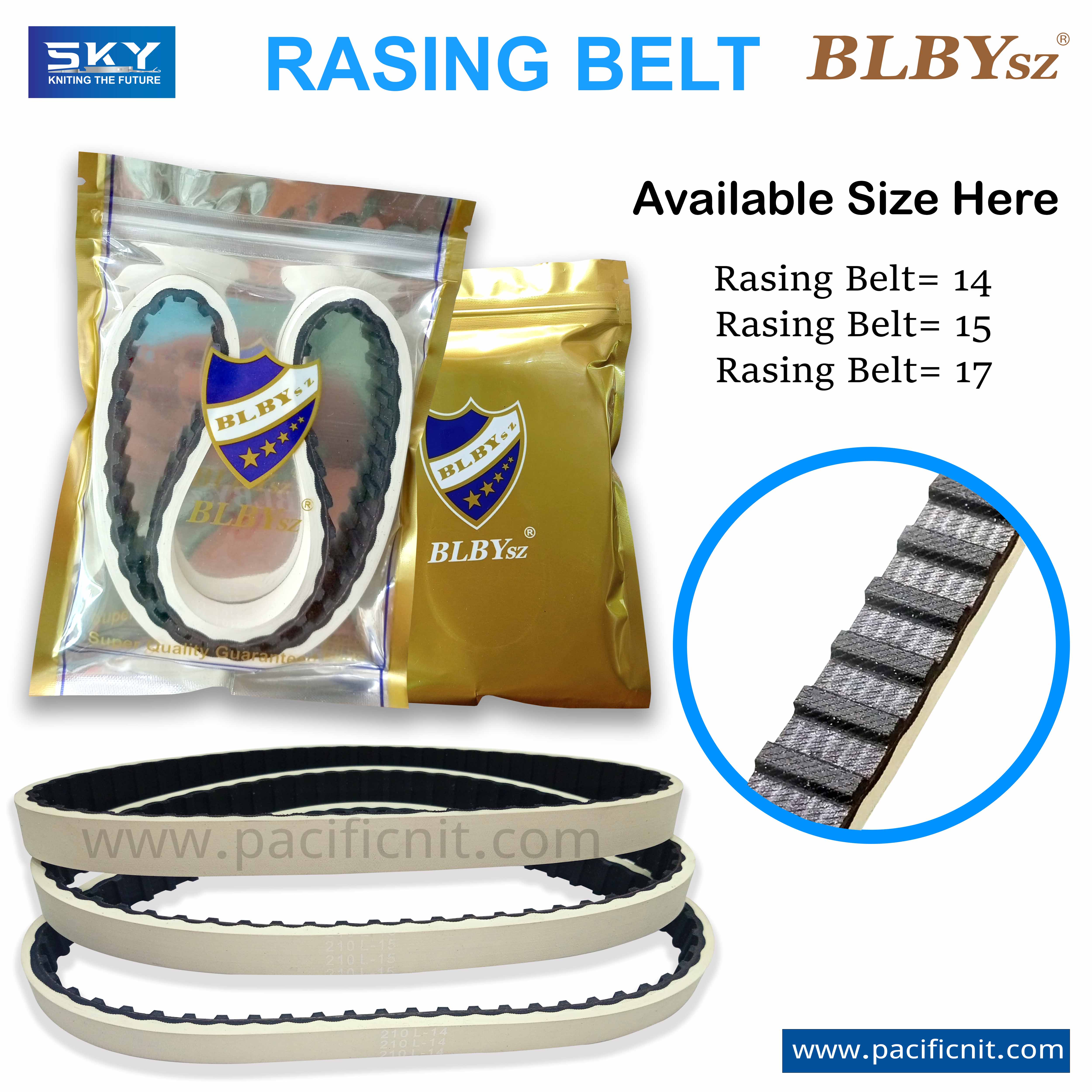 Rasing Belt 14/15/17 Blby sz