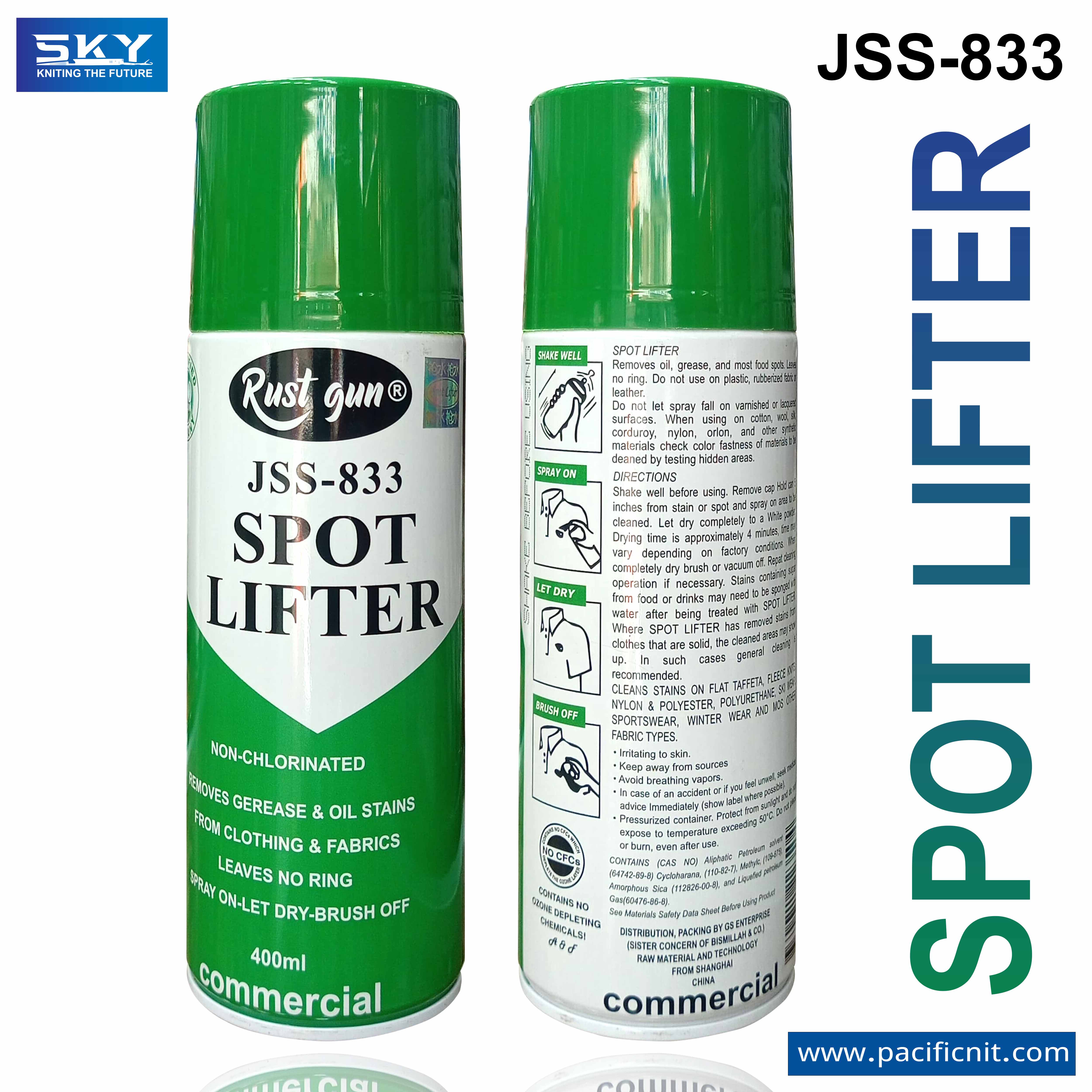 Spot Lifter JSS-833 Sprayway