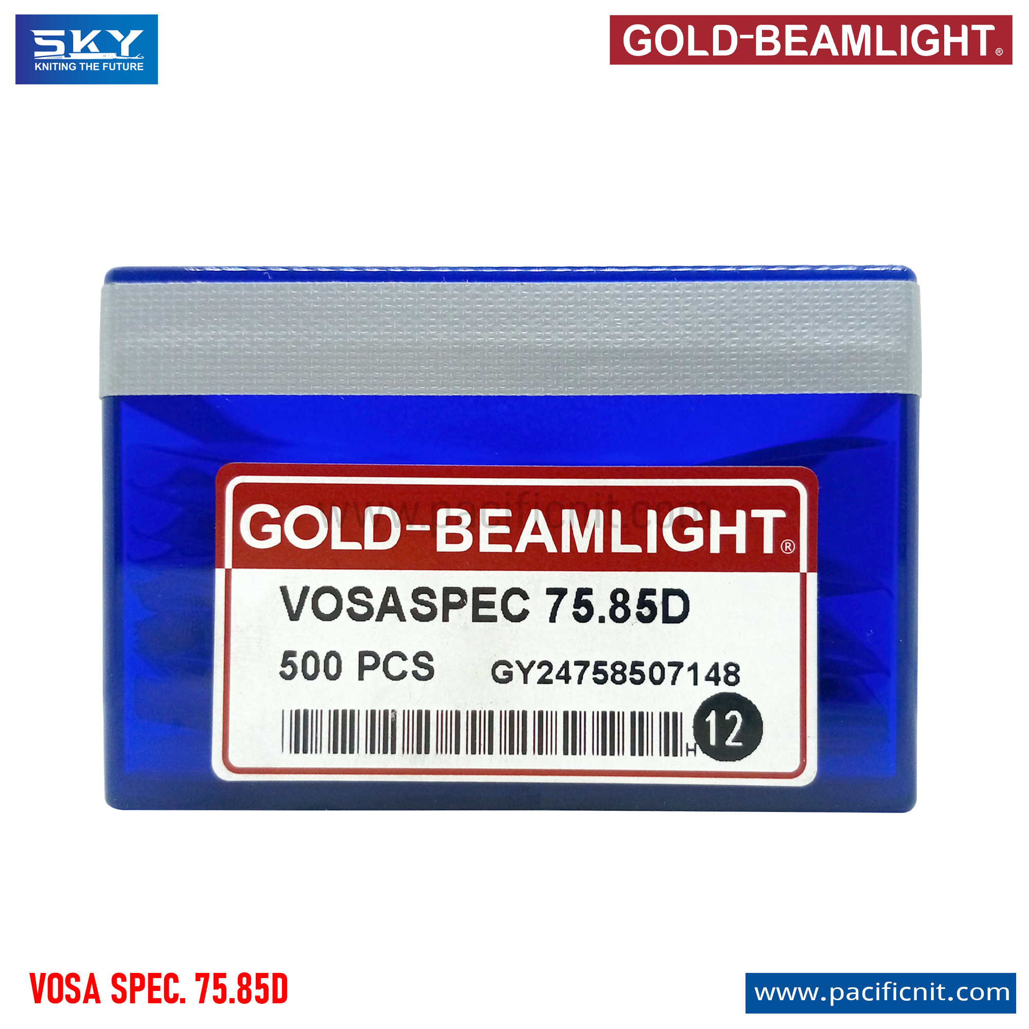 NEEDLE- VOSA SPEC. 75.85D   GOLD-BEAMLIGHT